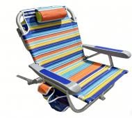 Стул раскладной Indigo 64х64х77,5 см полоска
