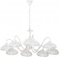 Люстра Arte Lamp A5358LM-8WG 8x60 Вт E27 бело-золотистый Twisted