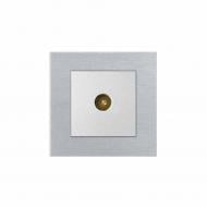 Розетка TV TV прохідна HausMark Stelo IP20 срібло 501-4388-129