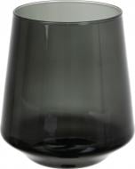 Ваза стеклянная Wrzesniak Glassworks Fin Grey 17-10546 20 см серый 17-10546