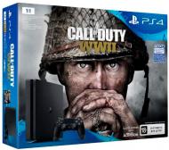 Ігрова консоль Sony PlayStation 4 Slim 1Tb Call of Duty WWII black
