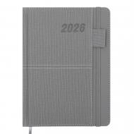 Дневник датированный FOREVER Buromax A5 2026 BM.21108-09 серый