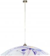 Подвес Candellux Spring 1xE27 белый с фиолетовым 31-29904