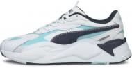 Кроссовки мужские демисезонные Puma RS-X? Hard Drive 37499102 р.40,5 сине-белые