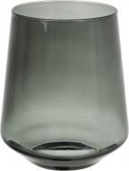 Ваза стеклянная Wrzesniak Glassworks Fin Grey 17-10546A 24,5 см серый 17-10546A