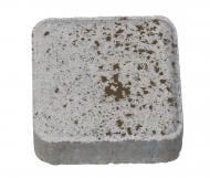 Тротуарная плитка МОНОЛИТ Старый город (прессованная) 60 мм далматин (белый с коричневыми пятнами)