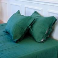Наволочка Linen Organic Natural Green Apple 45x45 см зеленый MirSon Наволочка Linen Organic Natural Green Apple 45x45 см зеленый MirSon