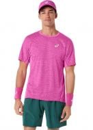 Футболка Asics MATCH JACQUARD SS TOP 2041A391-700 р.M розовый
