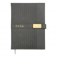 Щоденник датований LEROY Buromax A5 2026 BM.21145-09 сірий