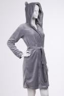 Халат Roksana Ушки 859/90148 р. L светло-серый