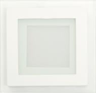 Светильник точечный Eurolamp DOWNLIGHT LED-DLS-6/4 4000 К белый LED-DLS-6/4(скло)