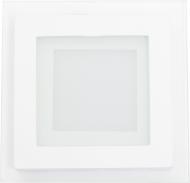 Светильник точечный Eurolamp DOWNLIGHT LED-DLS-6/3 3000 К белый LED-DLS-6/3(скло)