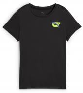 Футболка Puma GRAPHICS RUNNING ILLUSTRATION TEE W 52655301 р.M чорний