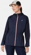 Куртка женская Asics Road Packable Jacket 2012D076-400 р.L синяя Куртка женская Asics Road Packable Jacket 2012D076-400 р.L синяя