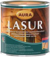 Пропитка (антисептик) Aura Lasur полумат махагони 0,7 л