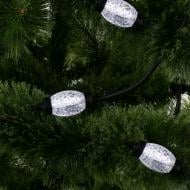 Электрогирлянда линейная Девилон белая 651603 встроенный светодиод (LED) 20 ламп 5,7 м