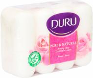 Мыло Duru Pure&Natural Роза 85 мл 340 г 4 шт./уп.