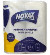 Бумажные полотенца Novax двухслойная 2 шт.