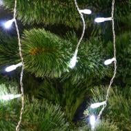 Электрогирлянда Сосульки белые встроенный светодиод (LED) 120 ламп 2 м Электрогирлянда Сосульки белые встроенный светодиод (LED) 120 ламп 2 м