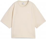 Футболка Puma WARDROBE ESS Relaxed Heavy Tee 62977287 р.XL бежевый