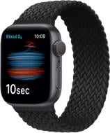 Ремешок Promate Fusion-40M для Apple Watch 38-40 мм 1/2/3/4/5/6/SE black fusion-40m.charcoal