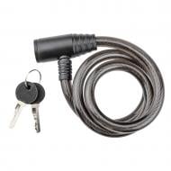 Замок велосипедный Top Tools 12 х 800 мм черный 90U245