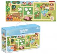 Пазл DoDo лабіринт Моя мандрівка фермою 10 елементів 300586