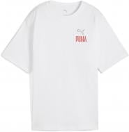 Футболка Puma ROAD TO UNITY Relaxed Graphic Tee 62979002 р.XL белый