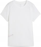 Футболка Puma W RUN GRAPHIC MESH TEE? 52665902 р.XL белый
