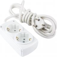 Подовжувач Mutlusan із заземленням 2 гн. білий 2 м 001 171 210002 02 00