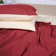 Наволочка Microsatin Premium Gorafe (12-0712+19-1655) 45x45 см красный/бежевый MirSon