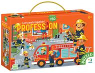 Пазл DoDo Профессии. Пожарный, 150 элементов 300622