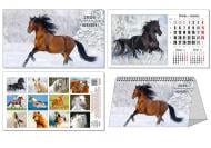 Календарь настольный КОЛАЖ Очаровательные любимцы (символ года) 2023