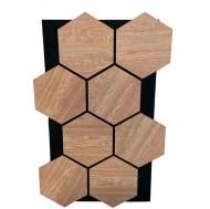 УЦЕНКА! Стеновая панель LinariWall МДФ соты акустические на фетровой основе LAN-605 872х579х10 мм (УЦ №2527)