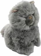 М'яка іграшка Devik Кішка сидяча 25 см сірий