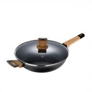Сотейник с крышкой Bergner Earth black, 28 см (BG-34628-BK)