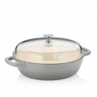 Сотейник с крышкой Kela Calido, 28 см, 3,8 л, светло-серый (12614)