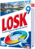 Порошок для машинного та ручного прання Losk Color Гірське озеро 0,45 кг