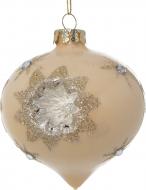 Елочная игрушка Юла Ностальгия 8,5 см