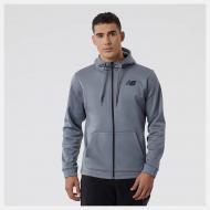 Джемпер New Balance TENACITY PERFORMANCE FLEECE FULL ZIP MJ23020GNM р.2XL сірий