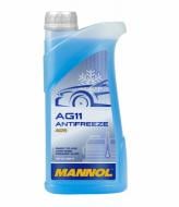 Антифриз Mannol 4011 Antifreeze AG 11 (-40) Longterm від -40 до +110 1 л 1,17 кг синій