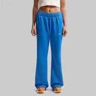 Брюки Nike W Nsw Nk Wr Mr Poly Knit Pnt HJ1016-435 р. XS голубой