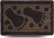 Килимок для ванної кімнати Dariana Лапки 40х60 сірий