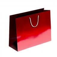 Пакет подарочный 450x420x300 мм красный ПБС