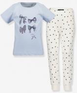 Пижама детская для девочек Bambinelli р.128-134 синий 777531-00 X 708