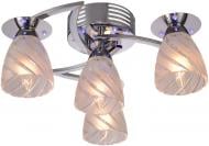 Люстра потолочная Victoria Lighting 4xE14 хром Helios/4