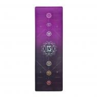 Коврик для йоги EasyFit Chakra Flow (замша-каучук) EF-1926-4