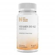 Витаминно-минеральный комплекс My Nutri Week D3+К2, D3+K2 1000 МО 120 капсул 120 шт./уп. 300 г