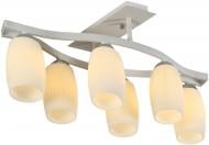 Люстра потолочная Victoria Lighting 6xE27 белый Люстра Alfa/PL6 white