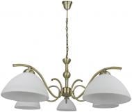 Люстра подвесная Victoria Lighting 5xE14 белый Serenade/SP5